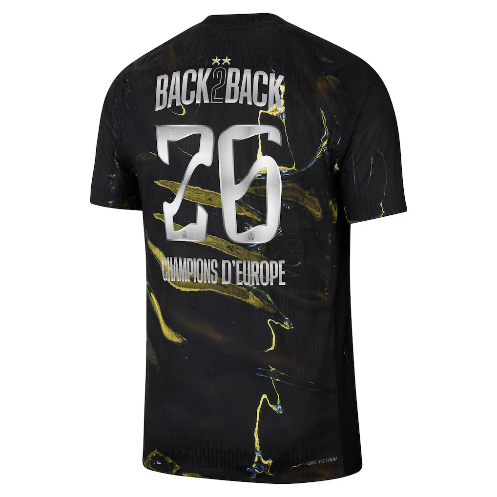 Maillot Paris Back 2 Back Noir 2025