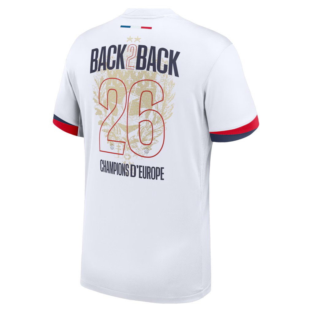 Maillot Paris Back 2 Back Blanc 2025